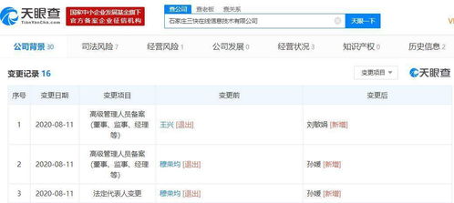 美團(tuán)關(guān)聯(lián)公司監(jiān)事變更 王興卸任，劉敏娟接棒，聚焦信息系統(tǒng)集成服務(wù)